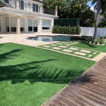Custom designed artificial grass